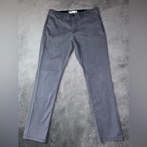 Old Navy Men’s Size 34W 32L Grey Skinny Flex Business Casual Office Dress Pants